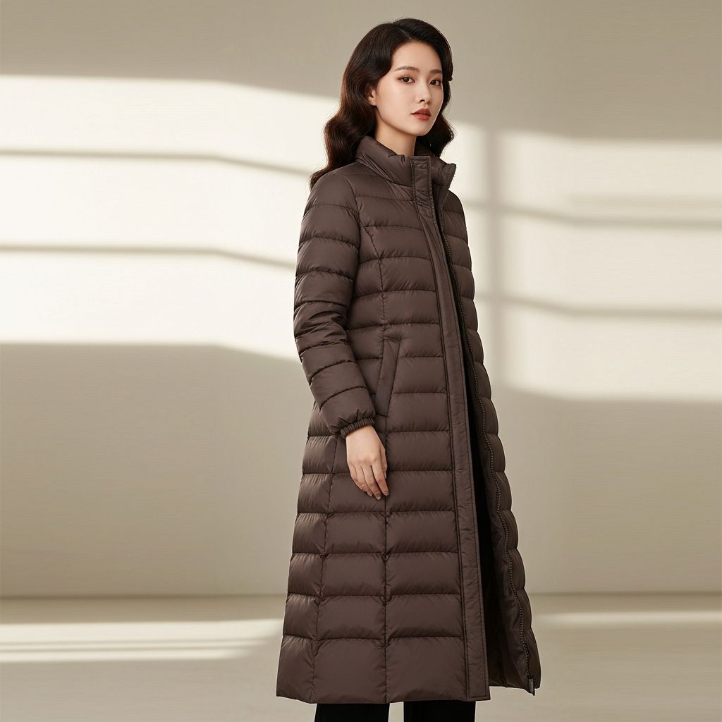 经典长款羽绒服
